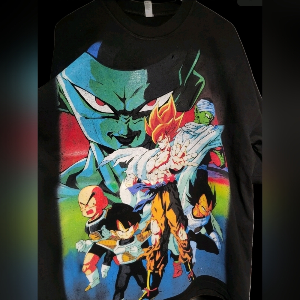 DRAGON BALL Z RETROON SHAKA HEAVYWEIGHT GARMET DYED T SHIRT